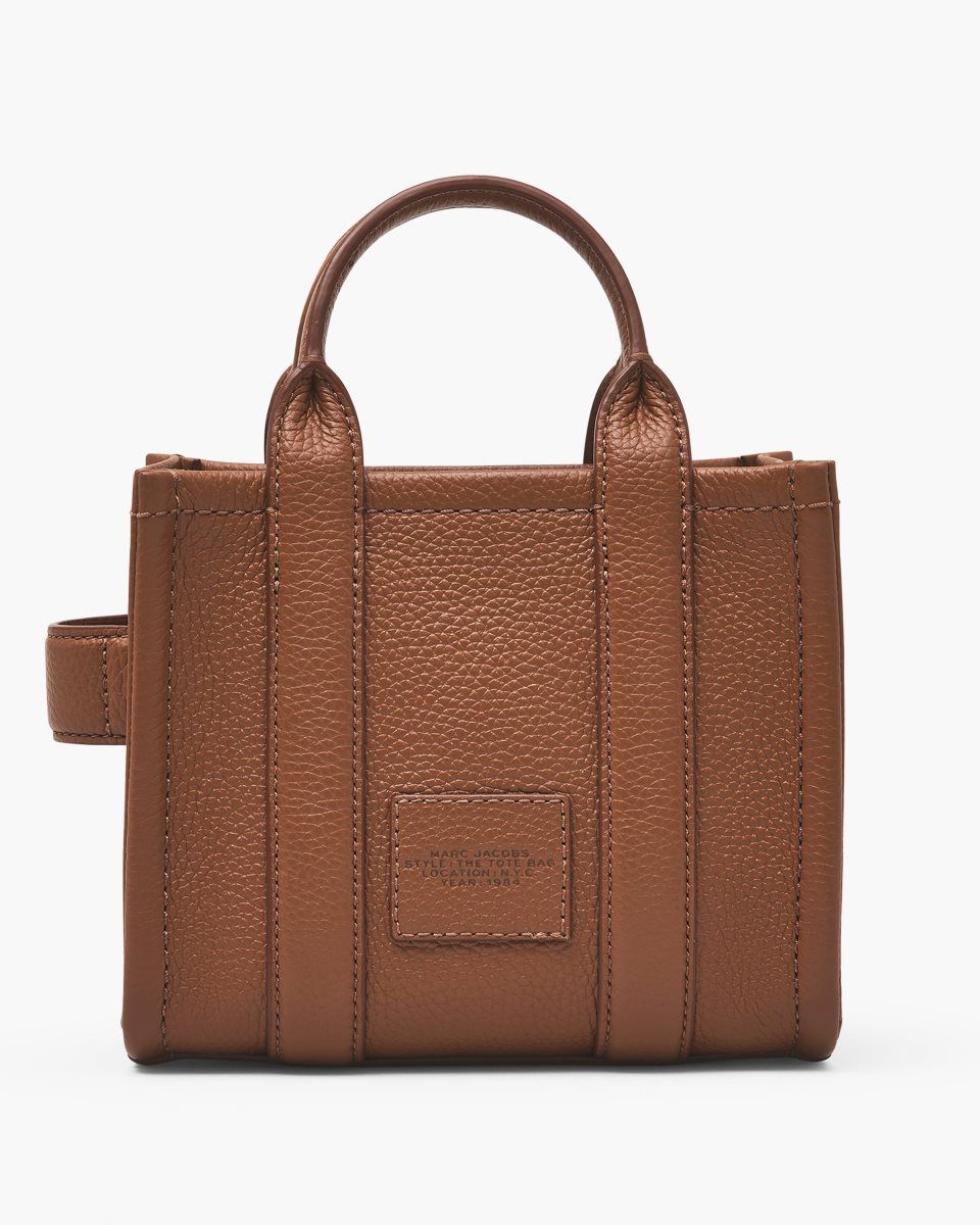 Marc Jacobs The Leather Crossbody Tote Bag Argan Oil | 43SEOWMKD