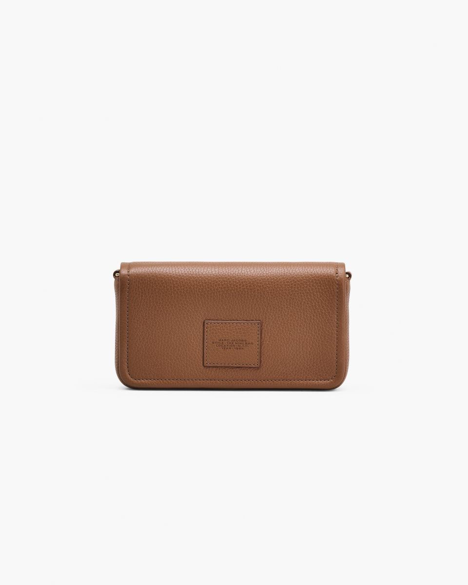 Marc Jacobs The Leather Mini Bag Argan Oil | 48WXZCEVY