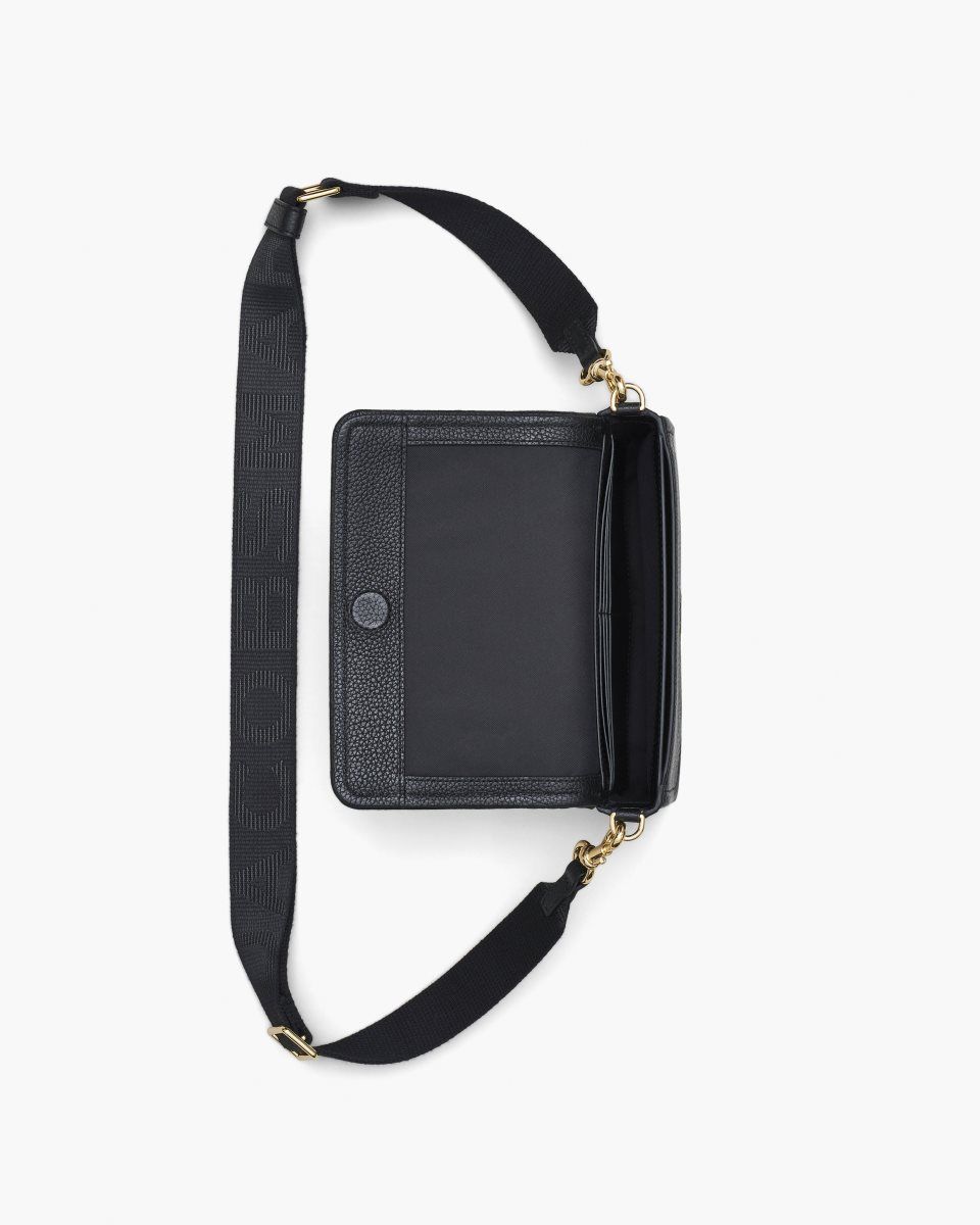 Marc Jacobs The Leather Mini Bag Black | 75SJHUVDR