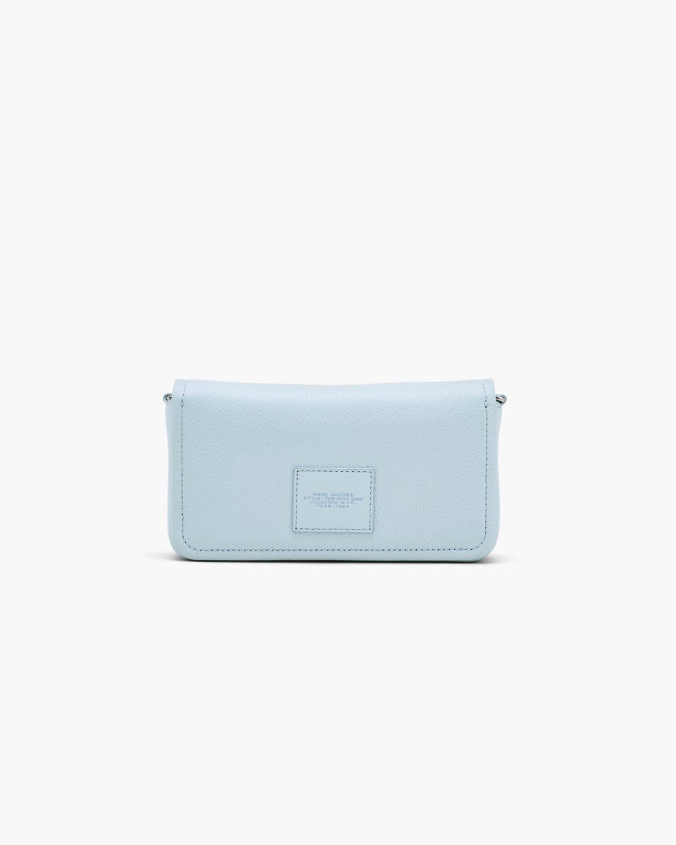 Marc Jacobs The Leather Mini Bag Blue | 37CINUVYK