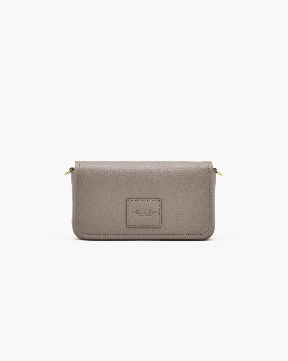 Marc Jacobs The Leather Mini Bag Cement | 26MTRSHLU