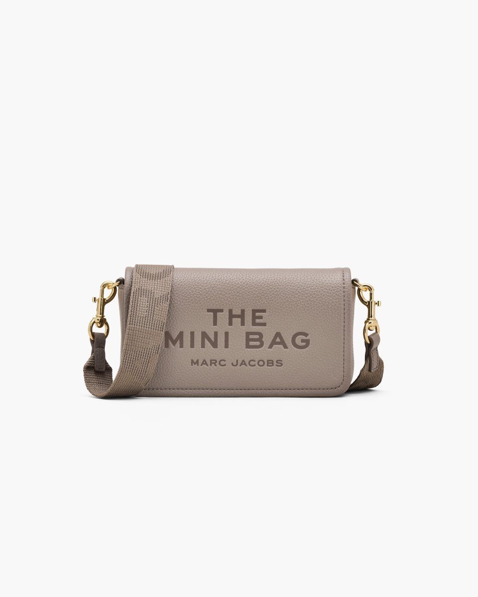 Marc Jacobs The Leather Mini Bag Cement | 26MTRSHLU