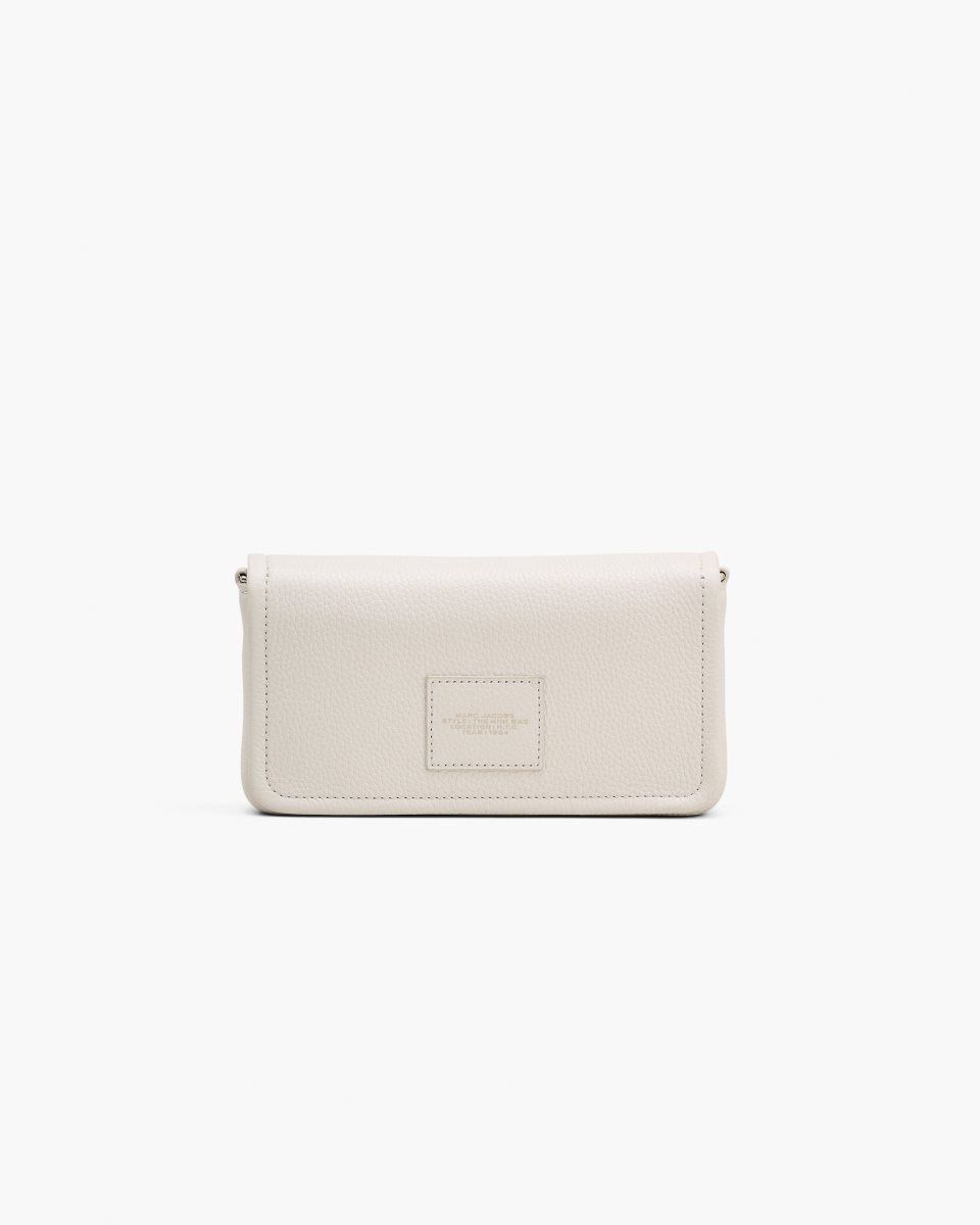 Marc Jacobs The Leather Mini Bag Cotton | 53CSQLWUI