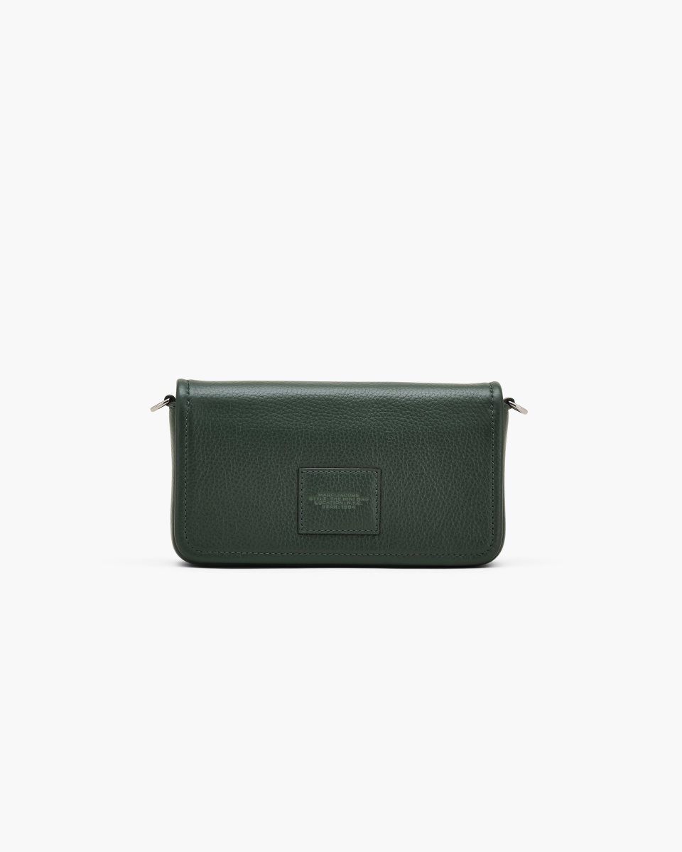 Marc Jacobs The Leather Mini Bag Dark Green | 26MZTWCLJ