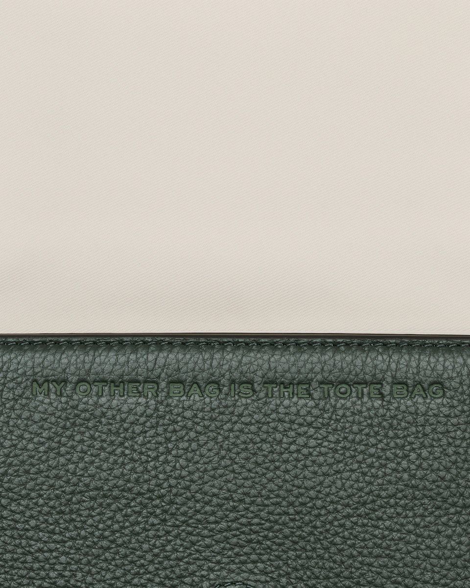 Marc Jacobs The Leather Mini Bag Dark Green | 26MZTWCLJ