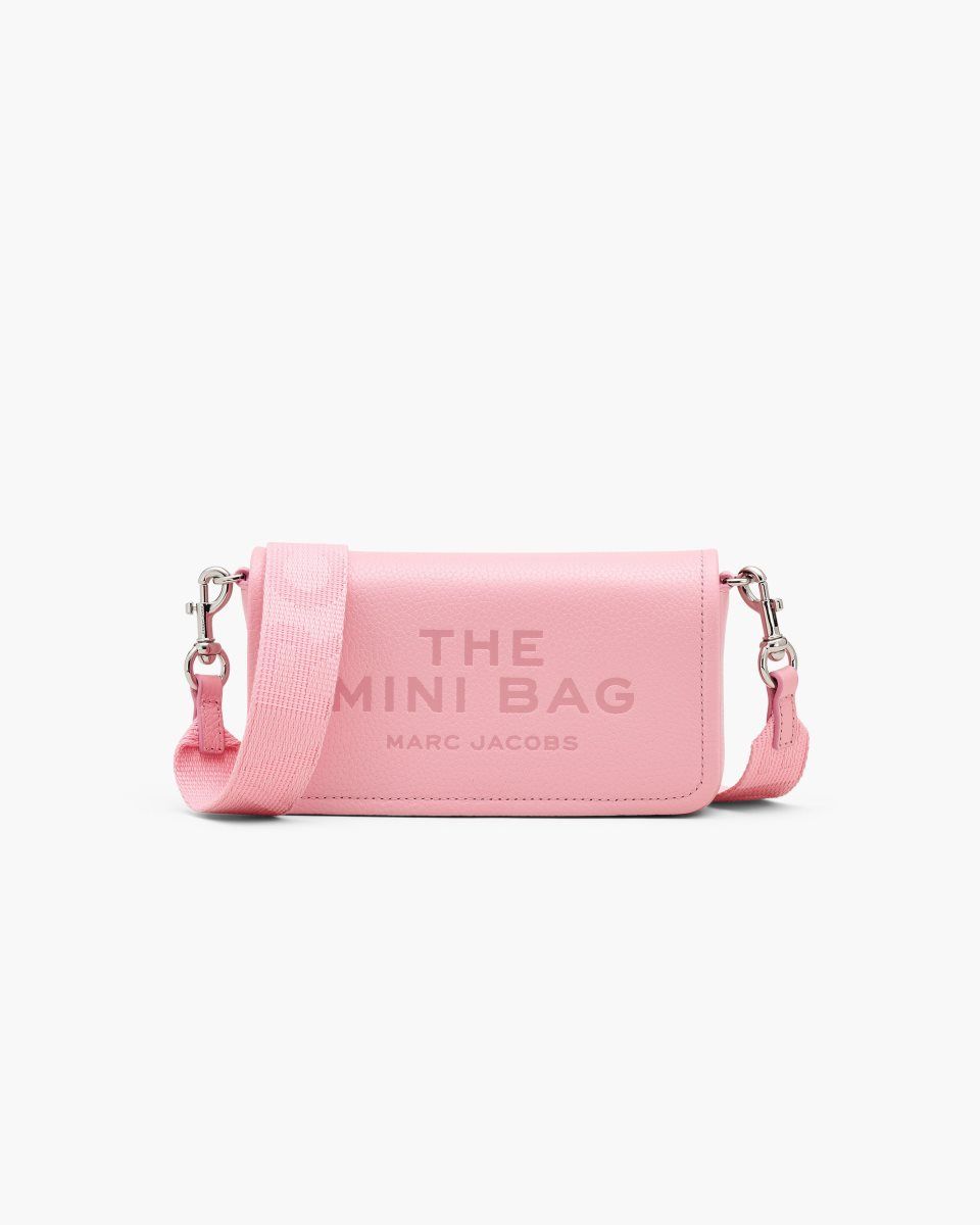 Marc Jacobs The Leather Mini Bag Pink | 82BKAEFNR