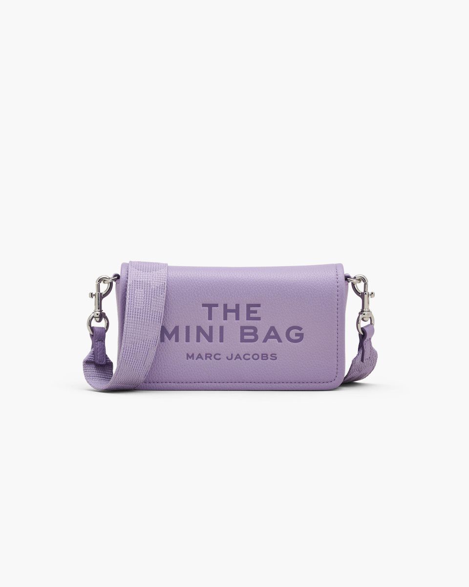 Marc Jacobs The Leather Mini Bag Purple | 74GNTBPOJ