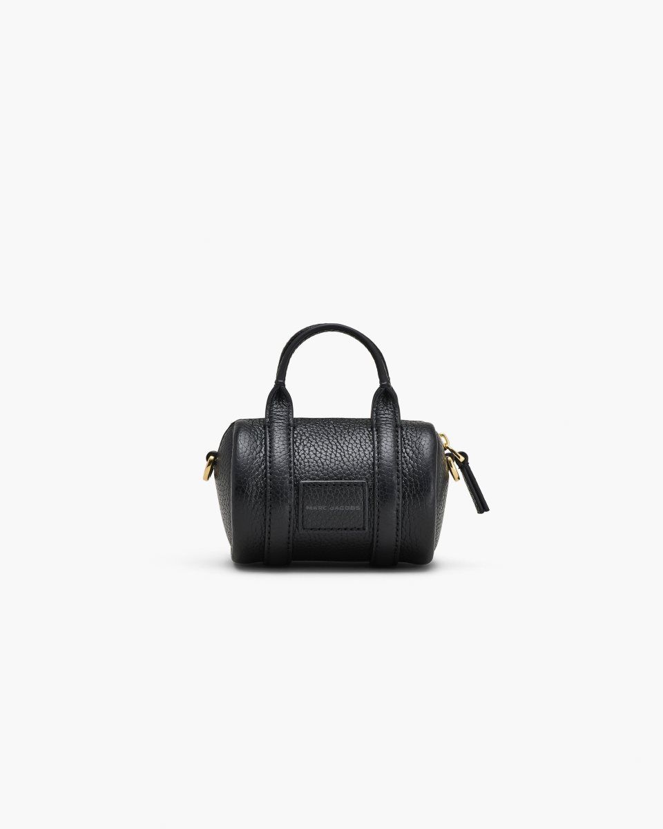 Marc Jacobs The Leather Nano Duffle Crossbody Black | 74IYXEVGO