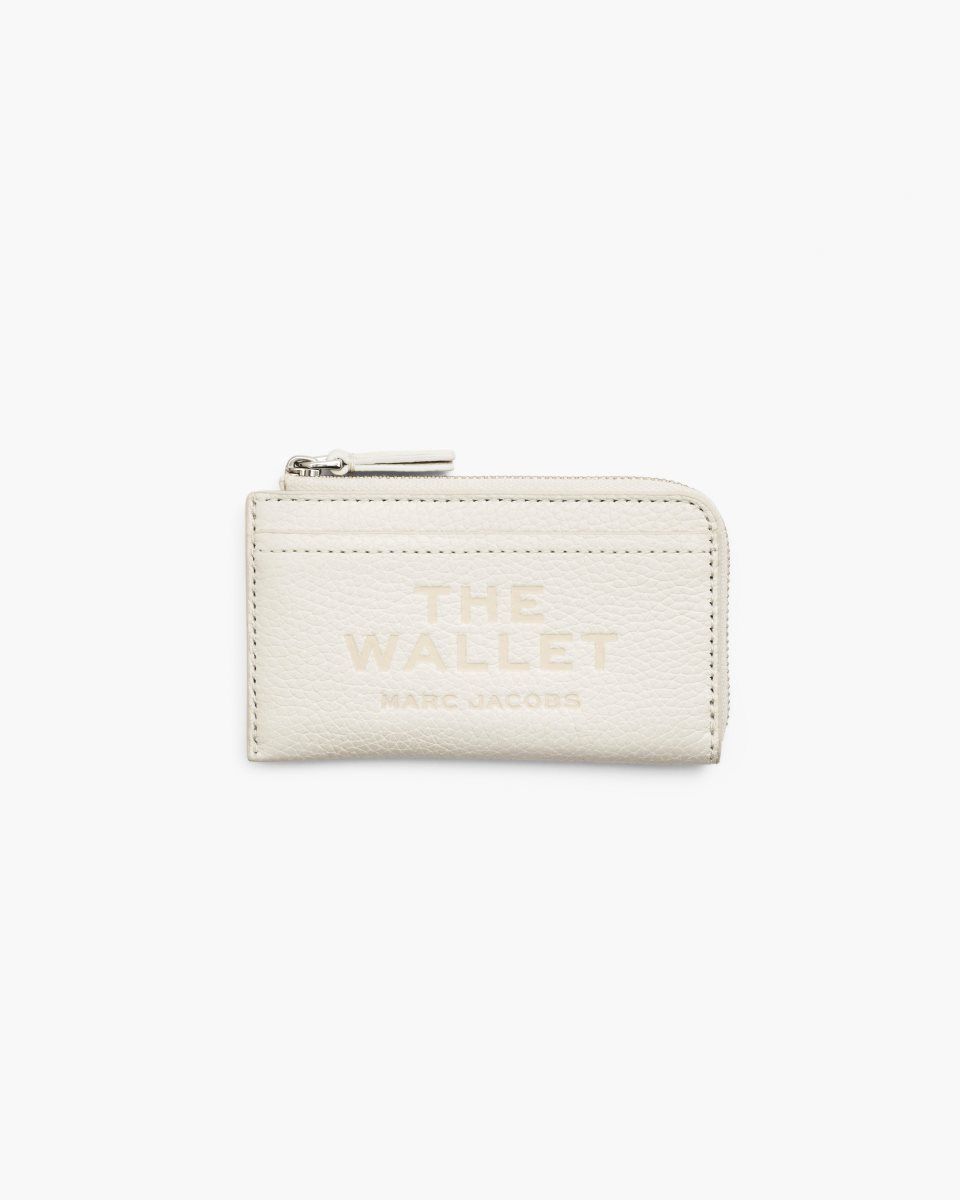 Marc Jacobs The Leather Top Zip Multi Wallet Cotton | 60PXOYMKL