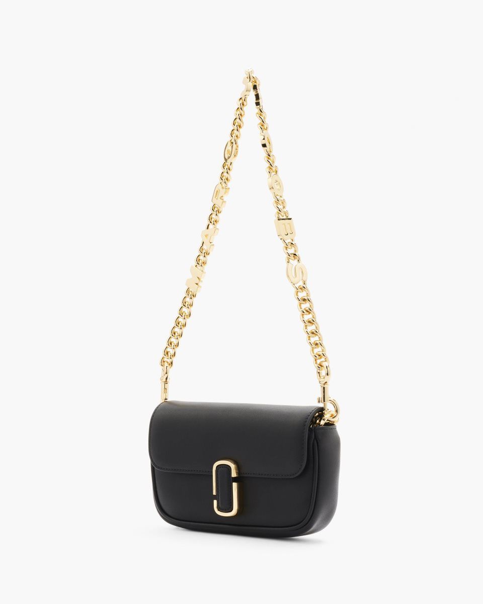 Marc Jacobs The Logo Chain Shoulder Strap Gold | 29KDMBNVZ