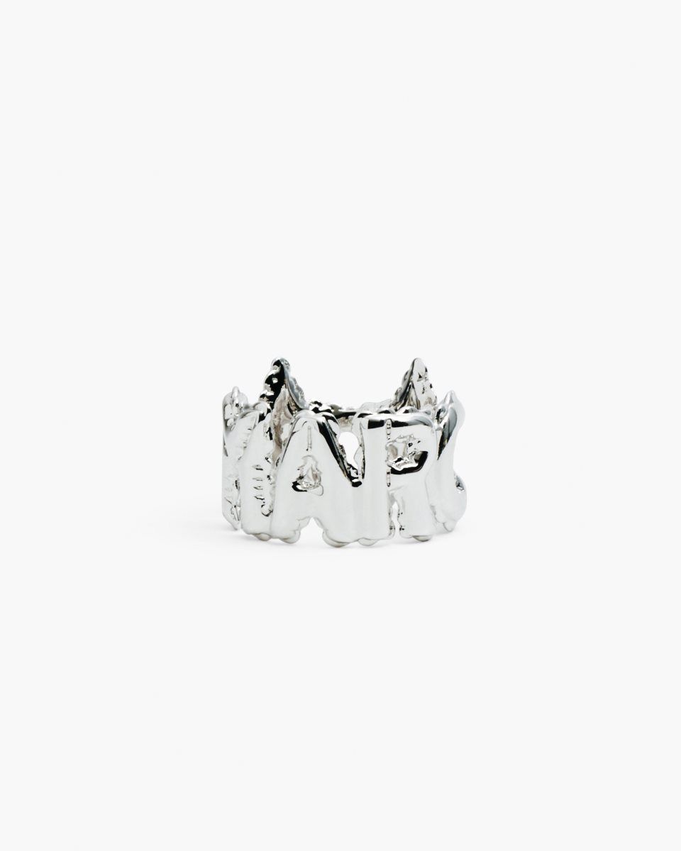 Marc Jacobs The Marc Balloon Ring Silver | 98ROZMEYP