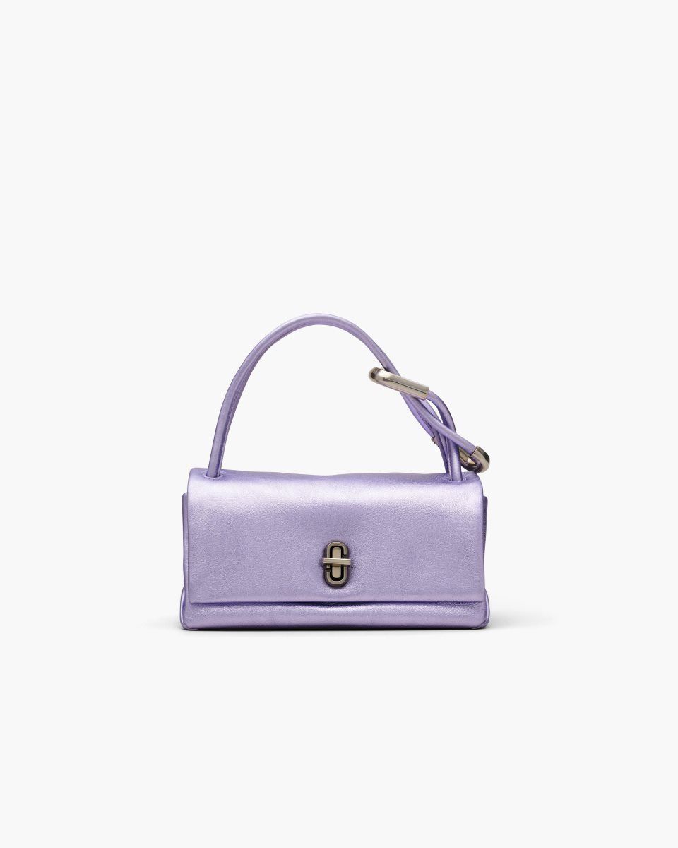 Marc Jacobs The Metallic Mini Dual Bag Purple | 60VJZXCTS