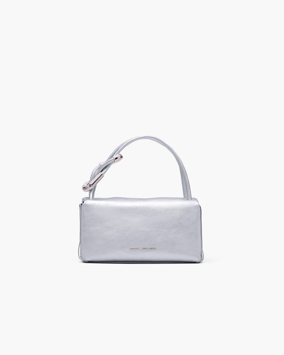 Marc Jacobs The Metallic Mini Dual Bag Silver | 37CKLBIHW