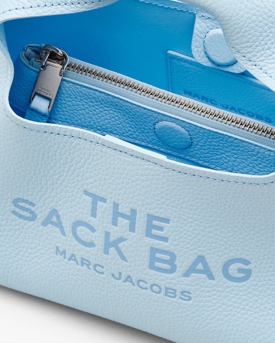 Marc Jacobs The Mini Sack Bag Blue | 81QFEXWCJ