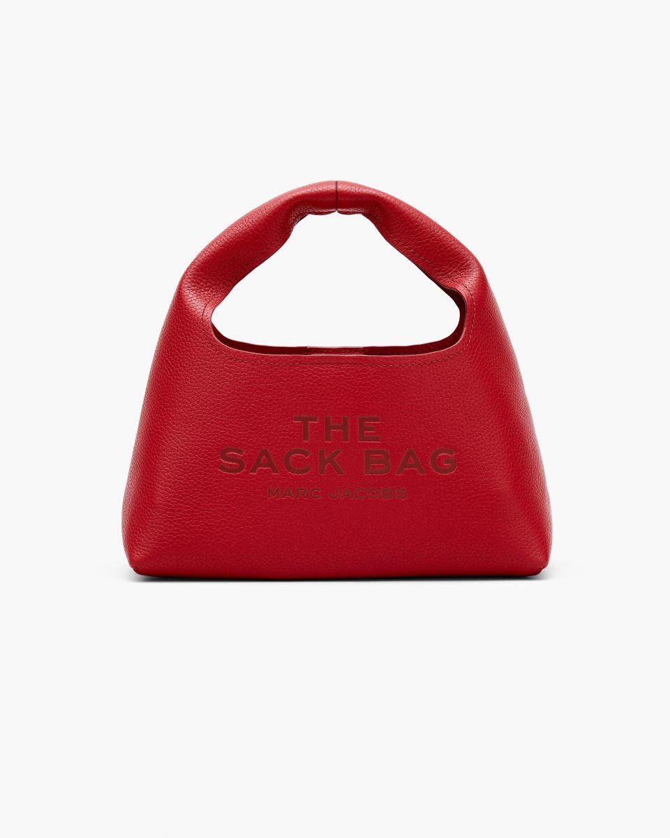 Marc Jacobs The Mini Sack Bag Red | 67SFRGUOL