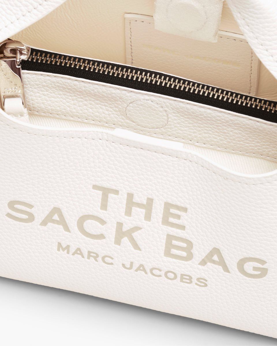 Marc Jacobs The Mini Sack Bag White | 69TOZMCPA