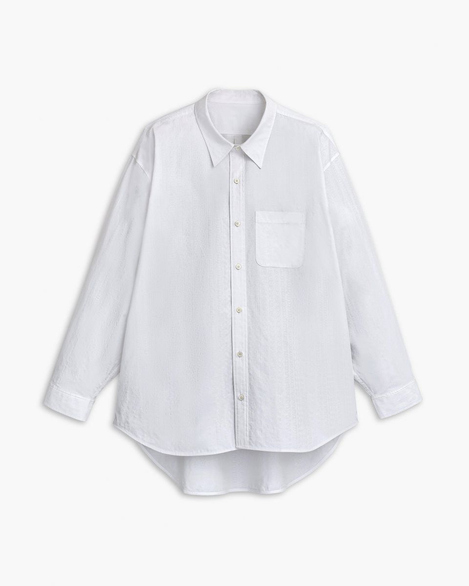 Marc Jacobs The Monogram Big Shirt White | 31UBZWLGP