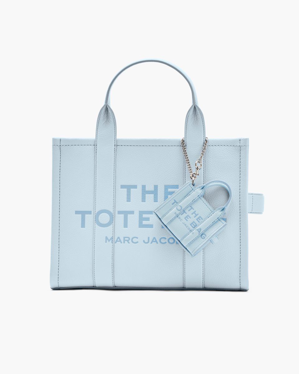 Marc Jacobs The Nano Tote Bag Charm Blue | 14OFJIGLC