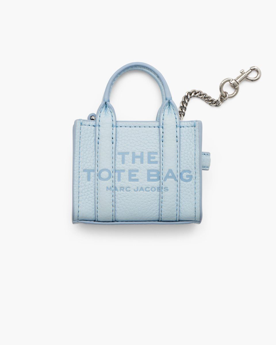 Marc Jacobs The Nano Tote Bag Charm Blue | 14OFJIGLC