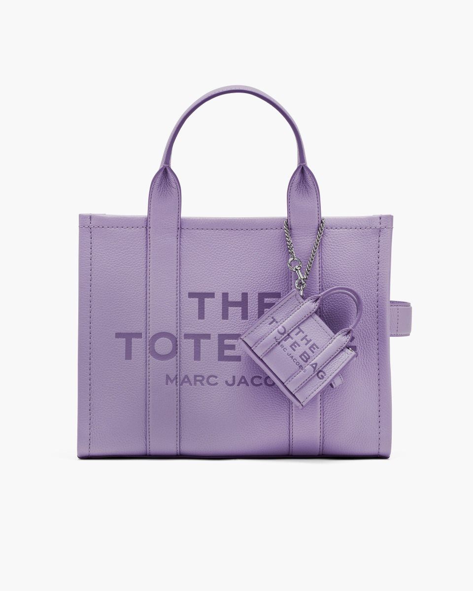 Marc Jacobs The Nano Tote Bag Charm Purple | 73XVFHLZU