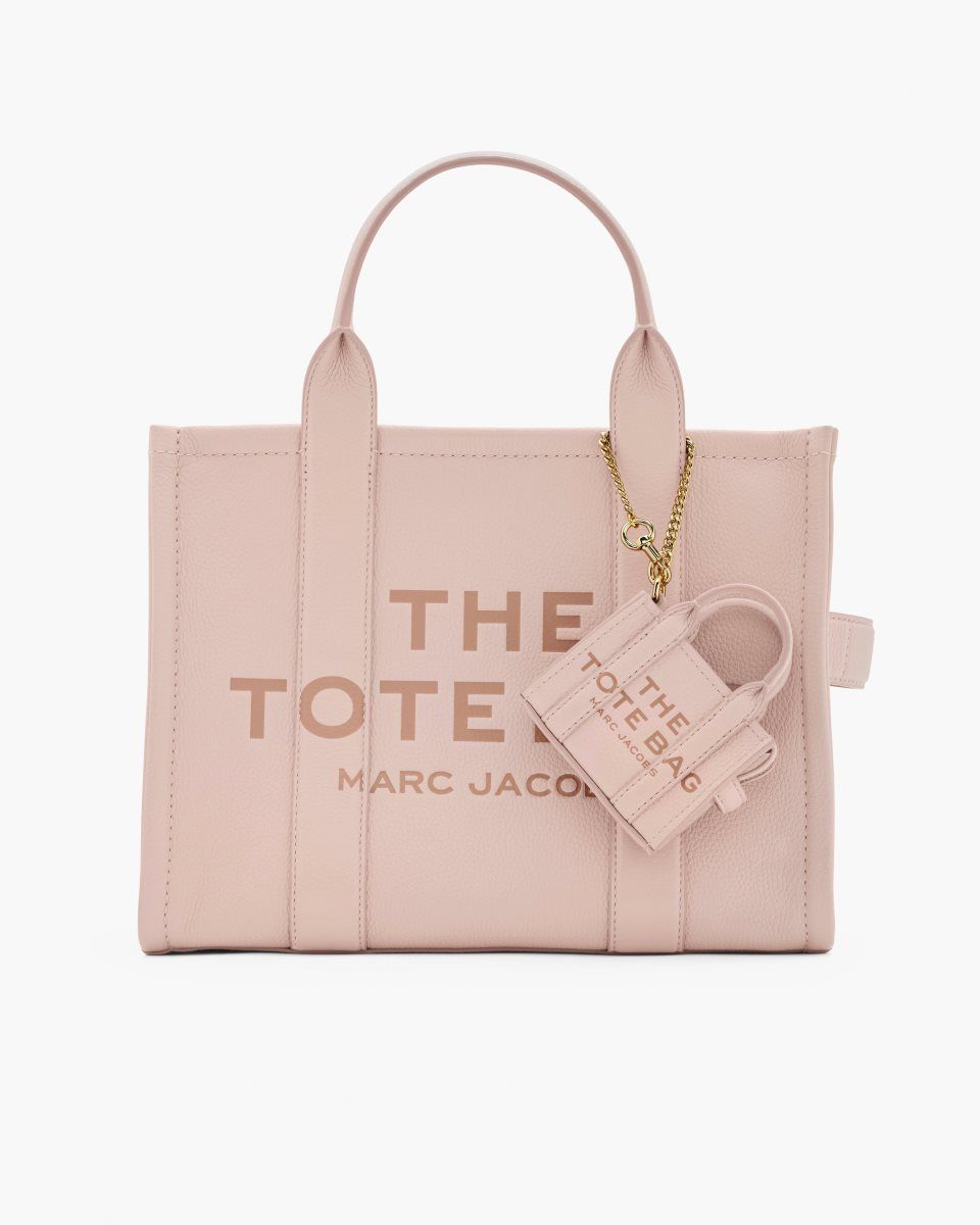 Marc Jacobs The Nano Tote Bag Charm Rose | 29AZBQXHC