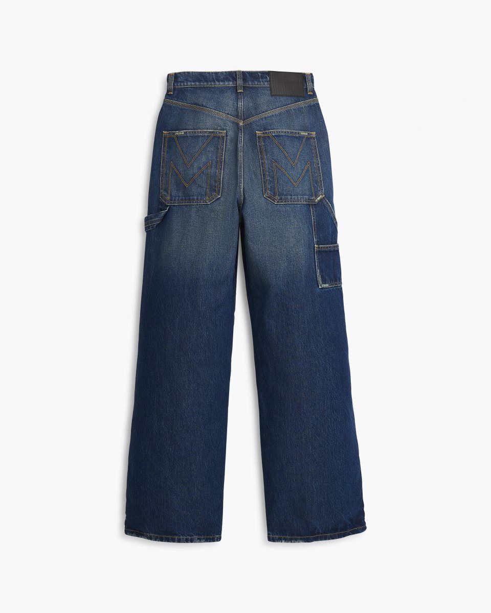 Marc Jacobs The Oversized Jeans Indigo | 73DLXAIRN