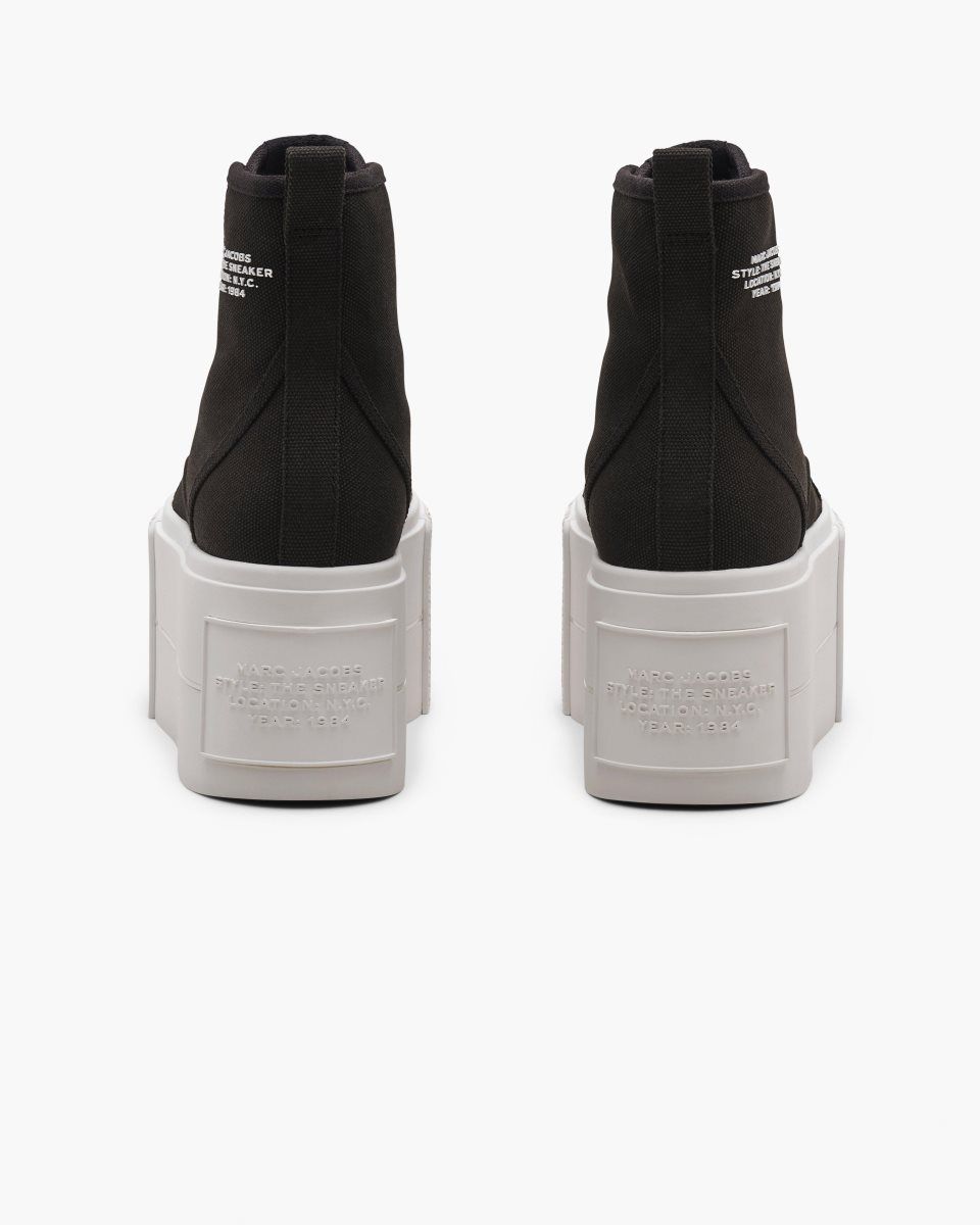 Marc Jacobs The Platform High Top Sneaker Black | 47CEAOLZY