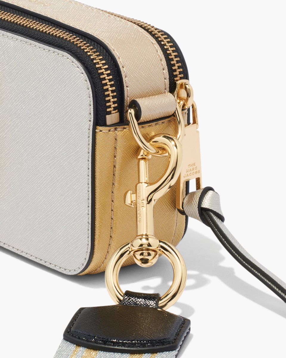 Marc Jacobs The Snapshot Metallic Platinum Multicolor | 07UGSLZEI