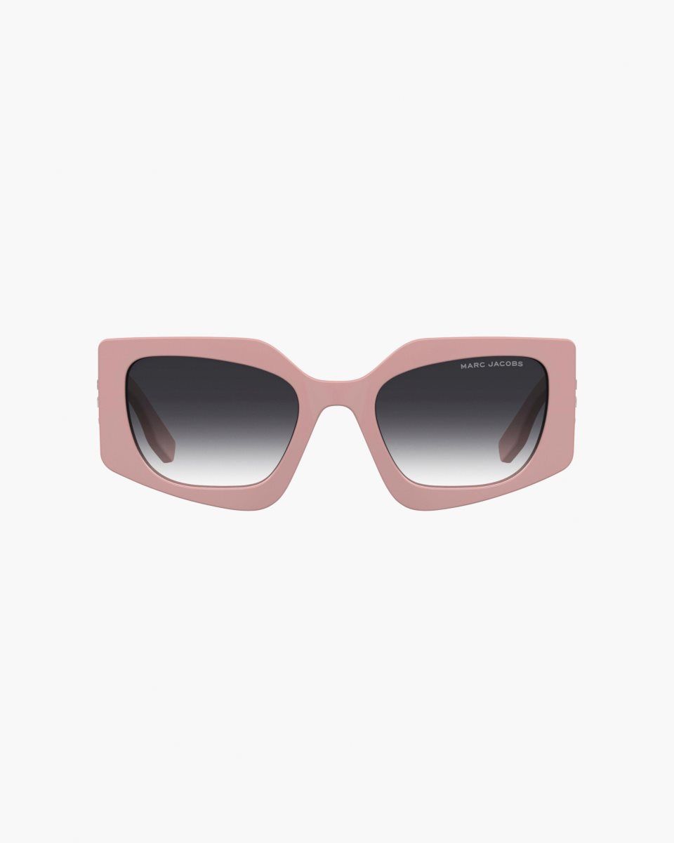 Marc Jacobs The Square Cat Eye Sunglasses Rose | 65ARNFYQU