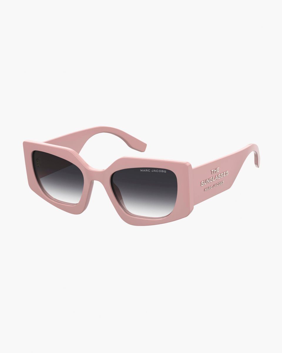 Marc Jacobs The Square Cat Eye Sunglasses Rose | 65ARNFYQU