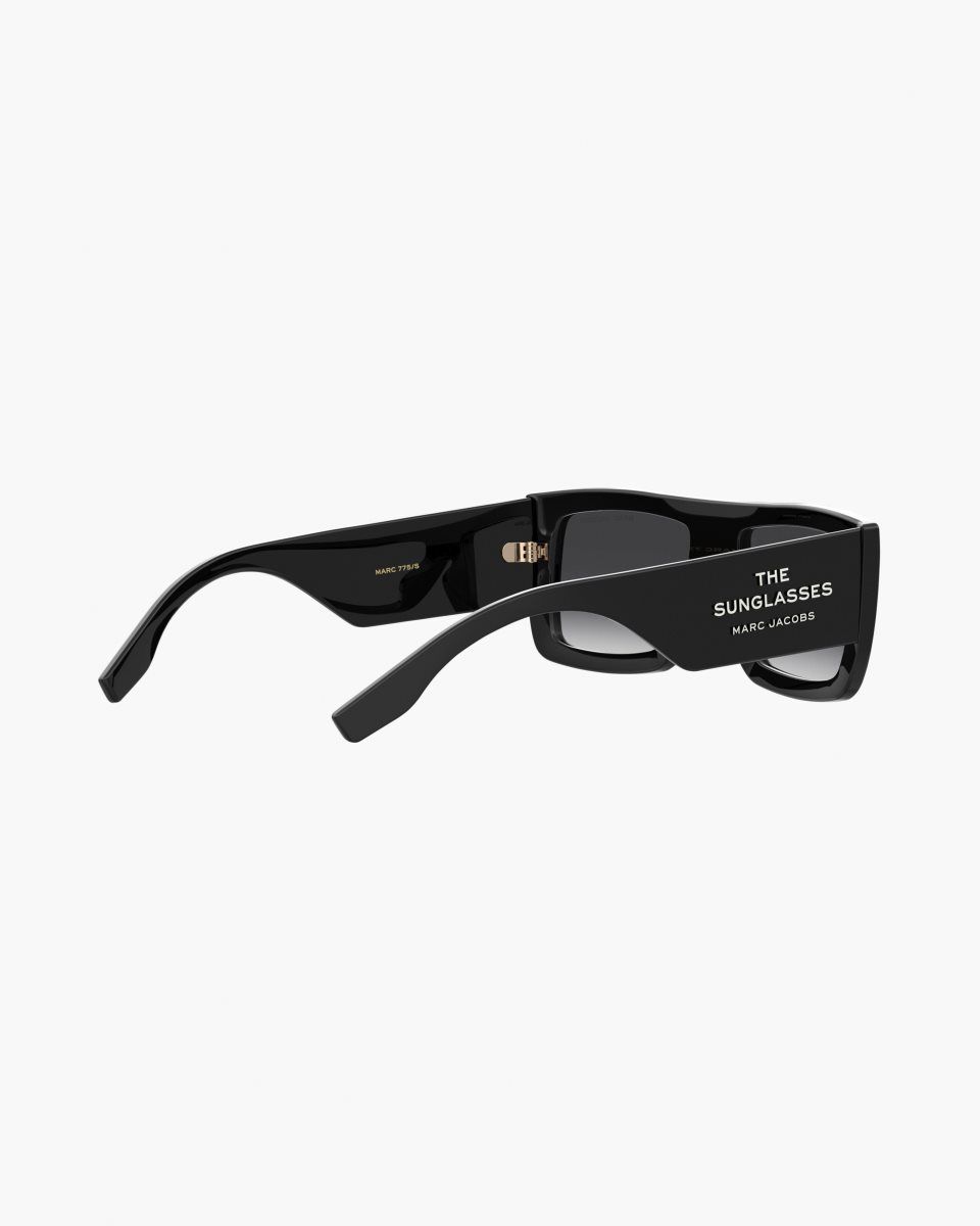 Marc Jacobs The Square Sunglasses Black | 26AOCNGTD