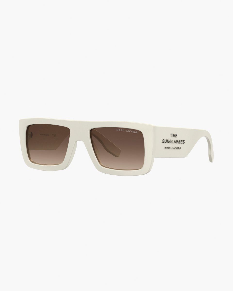 Marc Jacobs The Square Sunglasses White | 97GWVYKNC