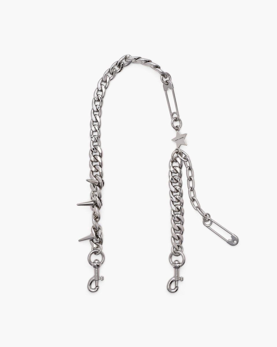 Marc Jacobs The Star Chain Shoulder Strap Nickel | 78MYHBLOJ