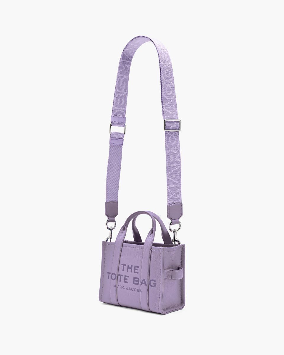 Marc Jacobs The Thin Outline Logo Webbing Strap Purple Multicolor | 57EDHYMAU