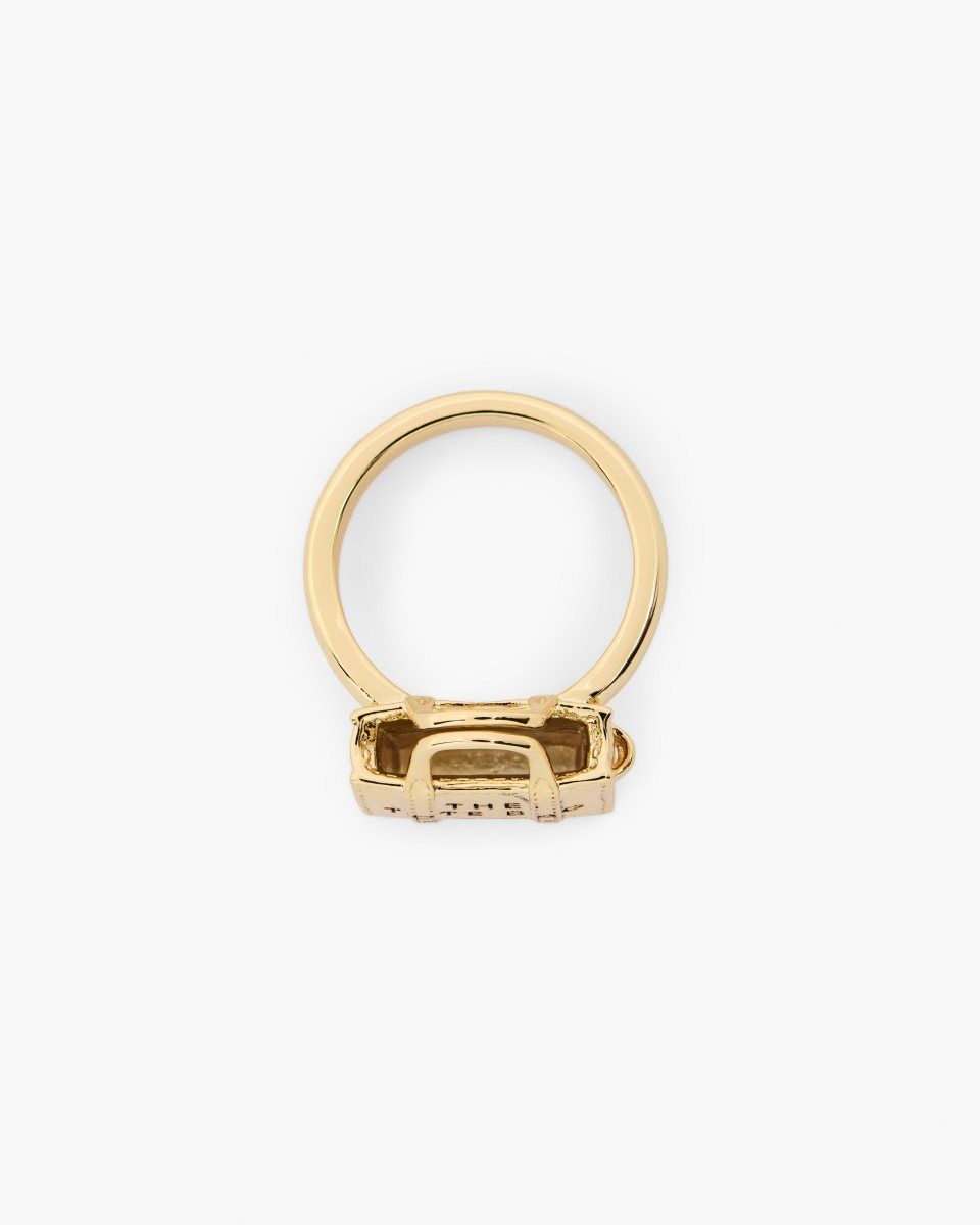 Marc Jacobs The Tote Bag Ring Light Gold | 28SBAMNVJ