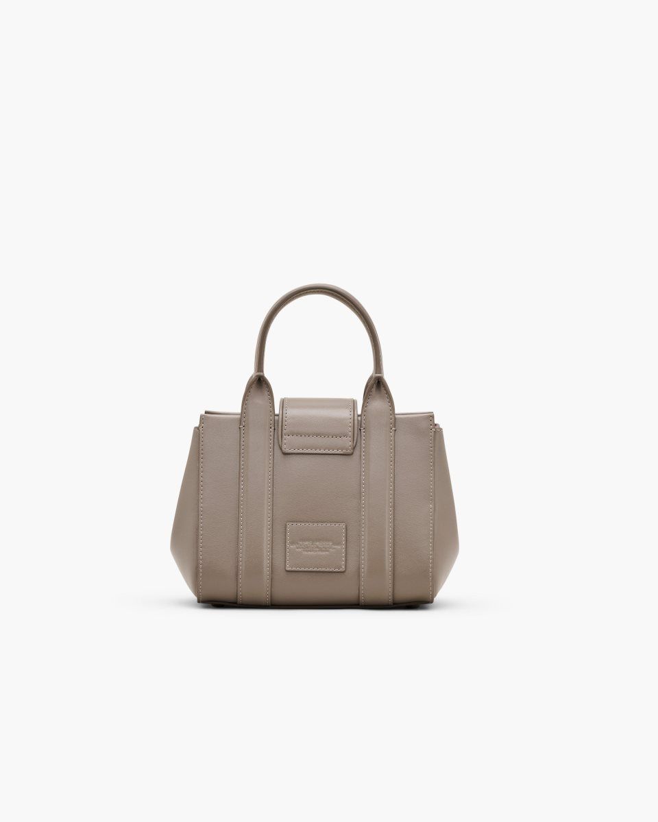 Marc Jacobs The Turnlock Crossbody Tote Bag Cement | 62IGCOSFT