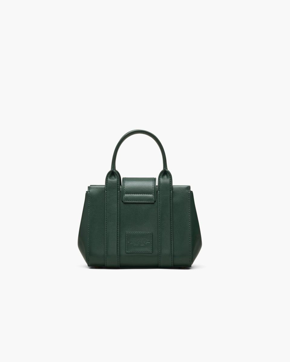 Marc Jacobs The Turnlock Crossbody Tote Bag Dark Green | 92HOGSFXB