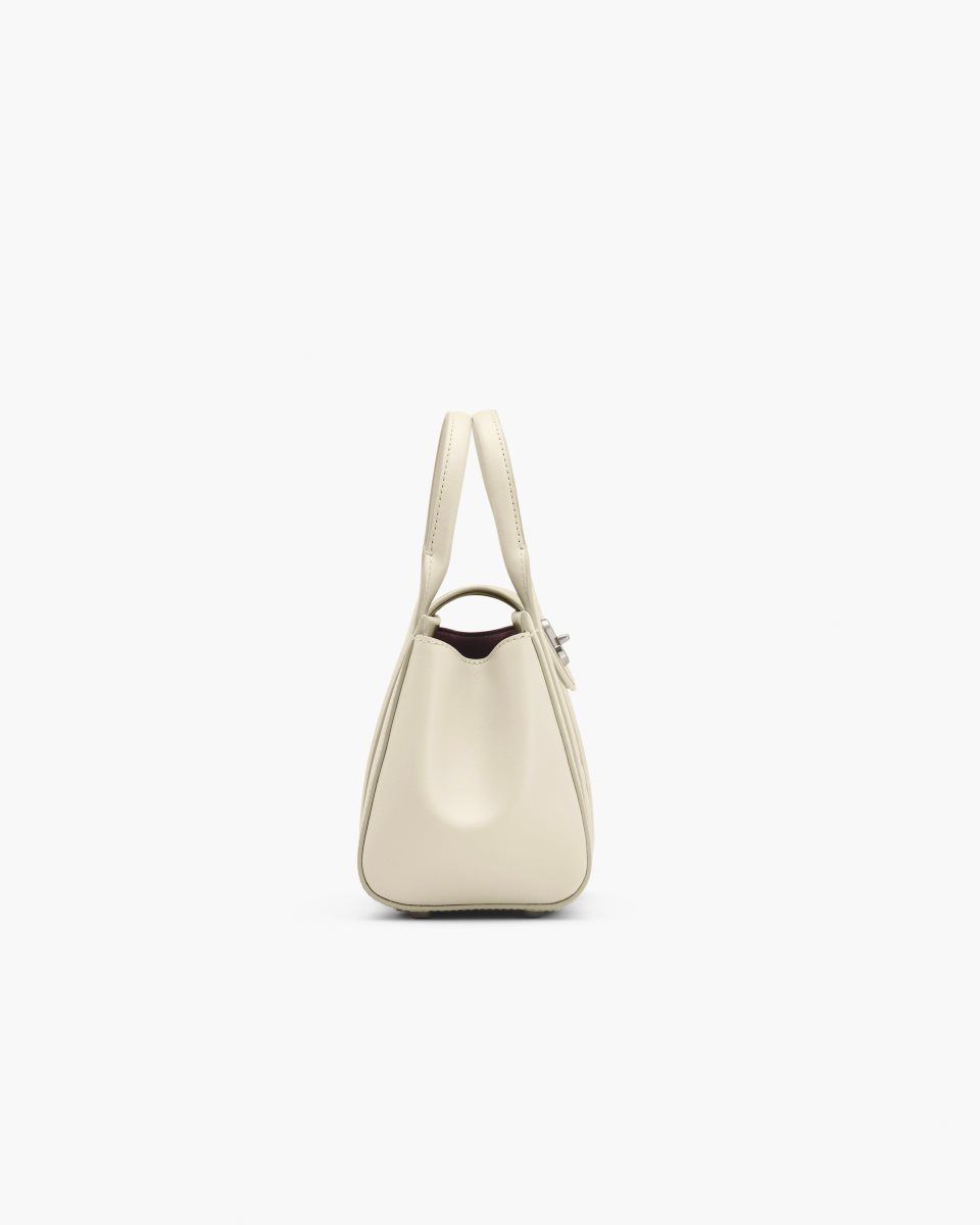 Marc Jacobs The Turnlock Crossbody Tote Bag White | 82LJTSUYI