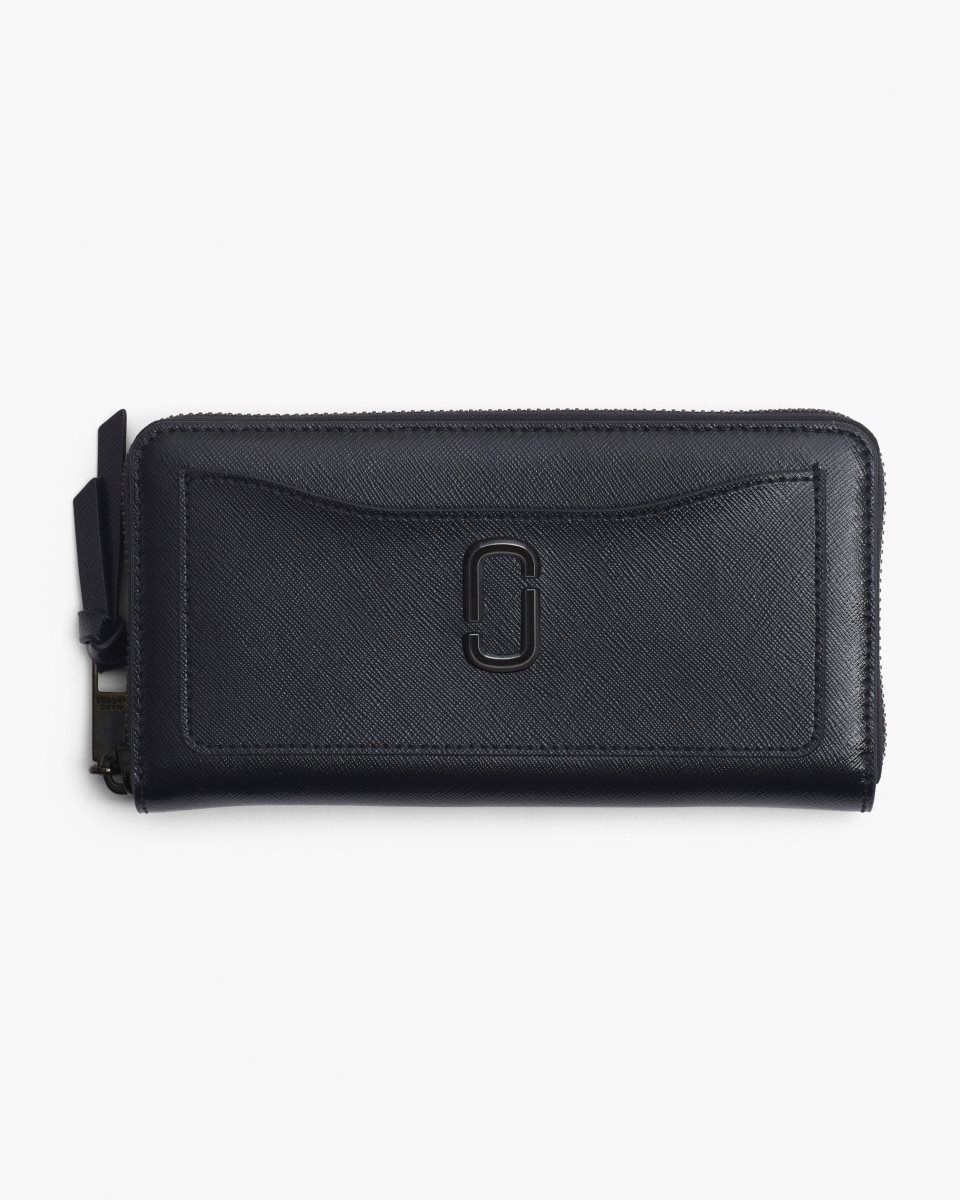 Marc Jacobs The Utility Snapshot DTM Continental Wallet Black | 53GSCQROT