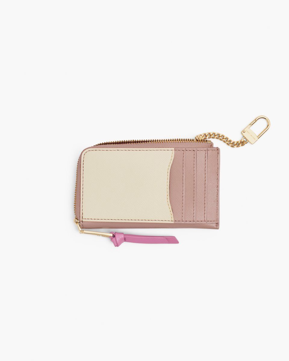 Marc Jacobs The Utility Snapshot Top Zip Multi Wallet Rose Multicolor | 10FOIQHNC